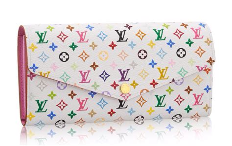 louis vuitton rainbow wallet|louis vuitton wallet women red.